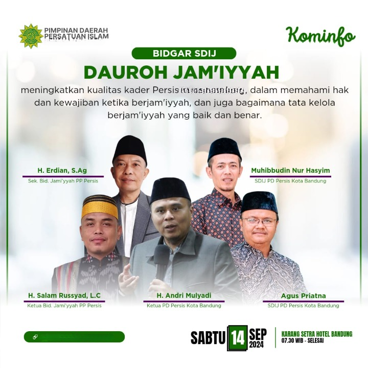 Dauroh Jamiyyah SDIJ PD PERSIS Kabupaten Jepara